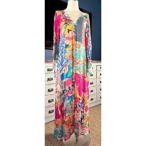 Johnny Was Gracie Maxi Dress S